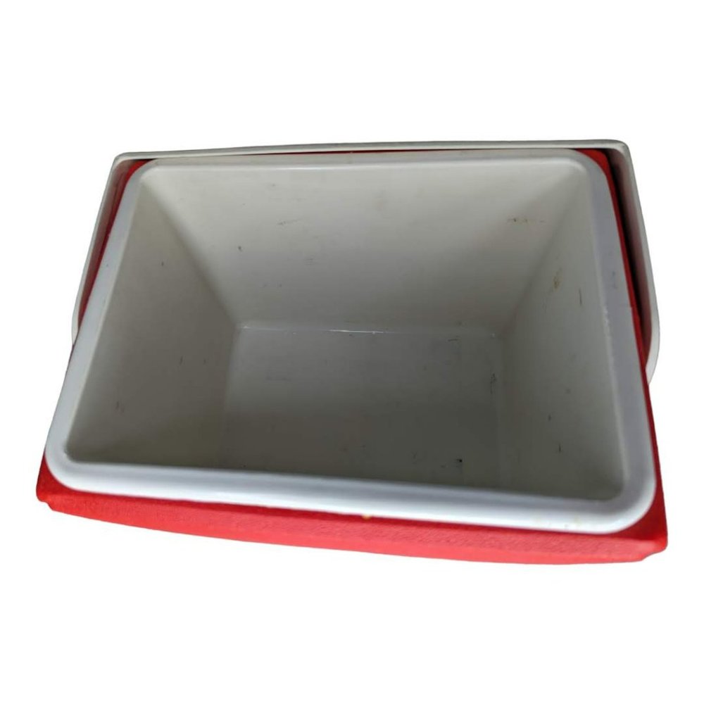 Vintage Igloo Little Playmate Red & White Cooler - Picture 3 of 11